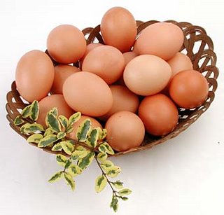 Cesta de huevos